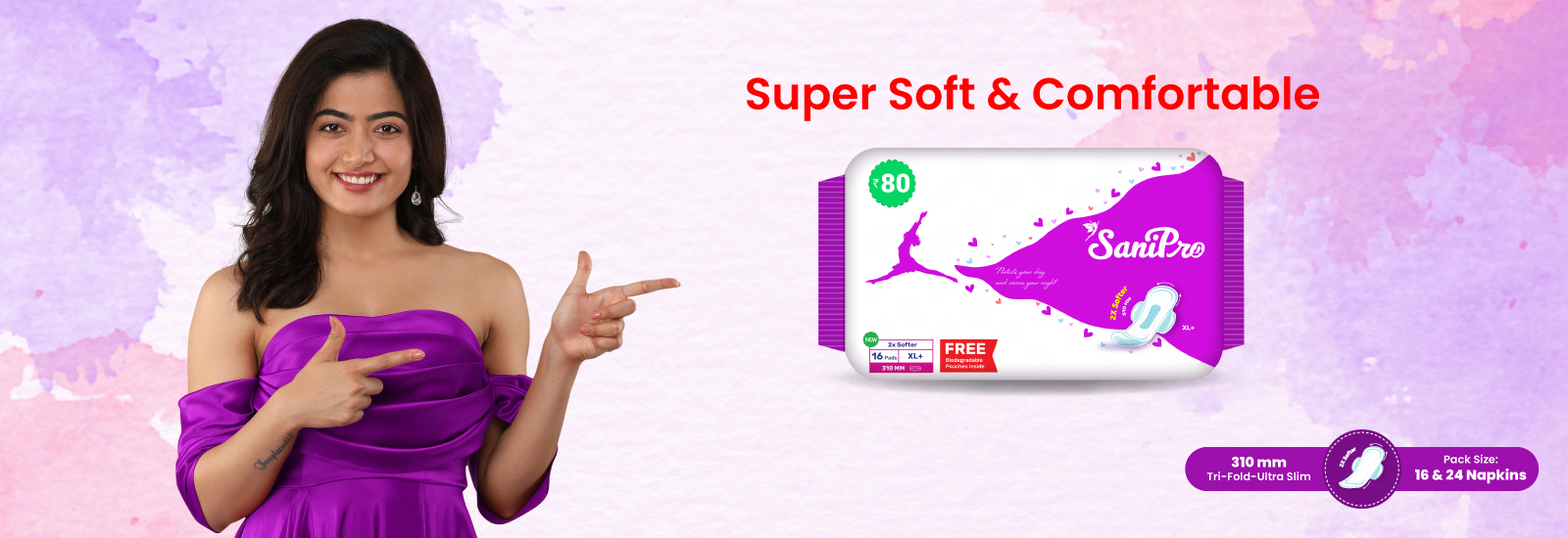 Lead Brands India (P) Limited SaniPro Sanitary Napkins