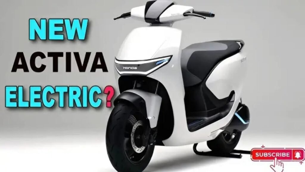 Honda Activa Electric 2025 – Stylish Urban Scooter with 520km Range & 1-Hour Fast Charging at Just ₹1.35 Lakh!