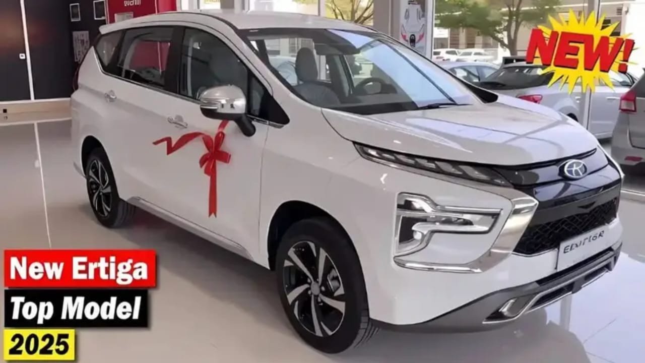 Maruti Suzuki Ertiga 2025 – Spacious 7-Seater, 36KMPL Mileage & Stylish New Design at Just ₹2.75 Lakh!