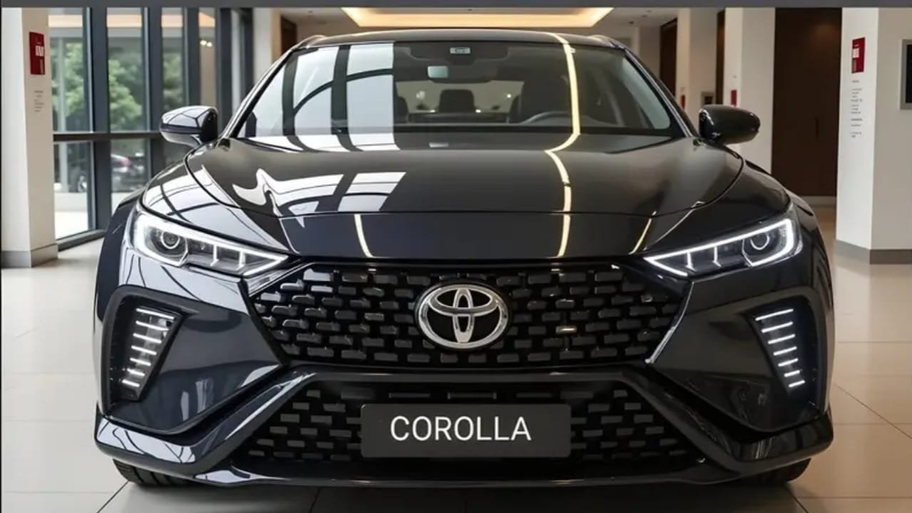 Toyota Corolla 2026 Launches – 1.8L Hybrid Engine, 138HP Power & Smart Sedan with 38KM/L Mileage at ₹2.49 Lakh!
